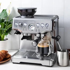 Breville Barista Express Automatic Espresso Machine (Brushed St/Steel)