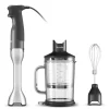 Breville Control Grip Immersion Blender with Chopper (Brushed St/St)