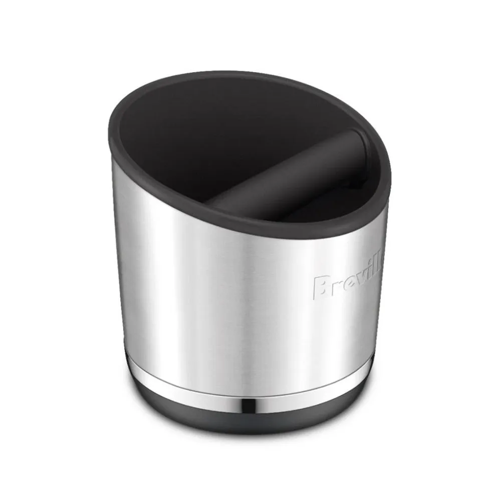 Breville Knock Box 10 Espresso Puck Disposal Bin (Stainless Steel)