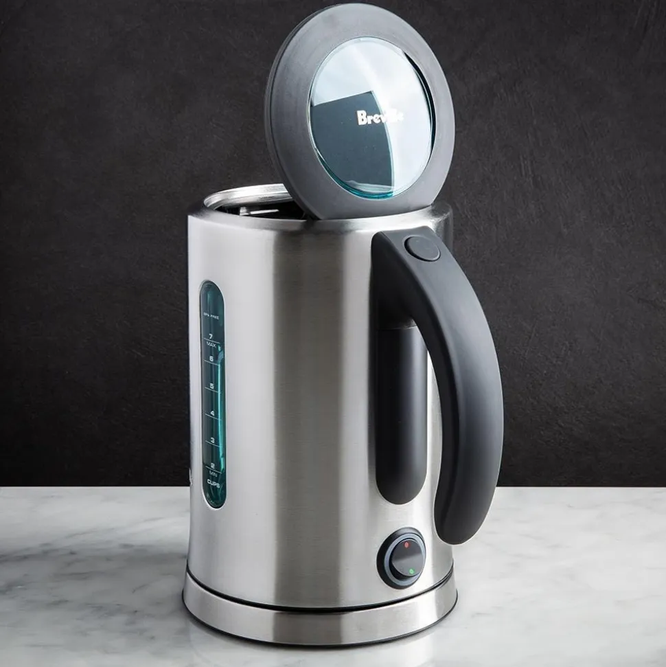 Breville Soft Top Pure Cordless Jug Kettle (Brushed St/Steel)