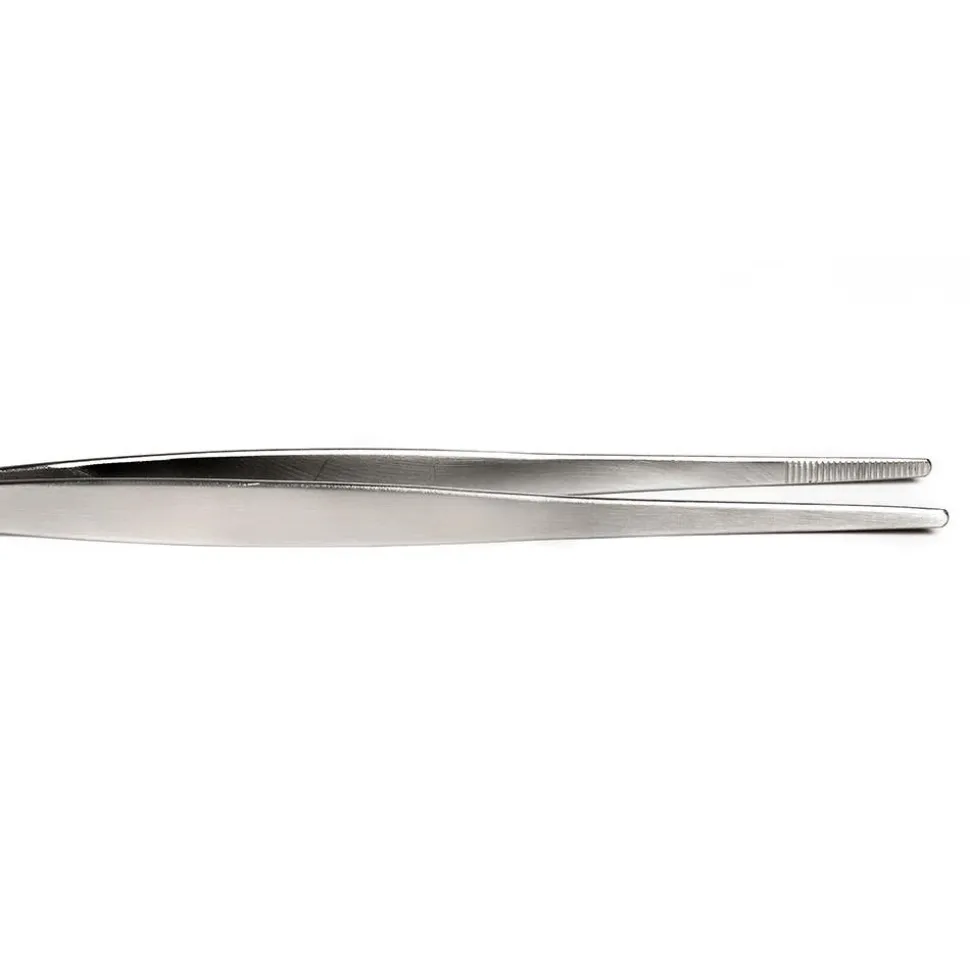 Browne Foodie 'Straight' Food Tweezers (Stainless Steel)