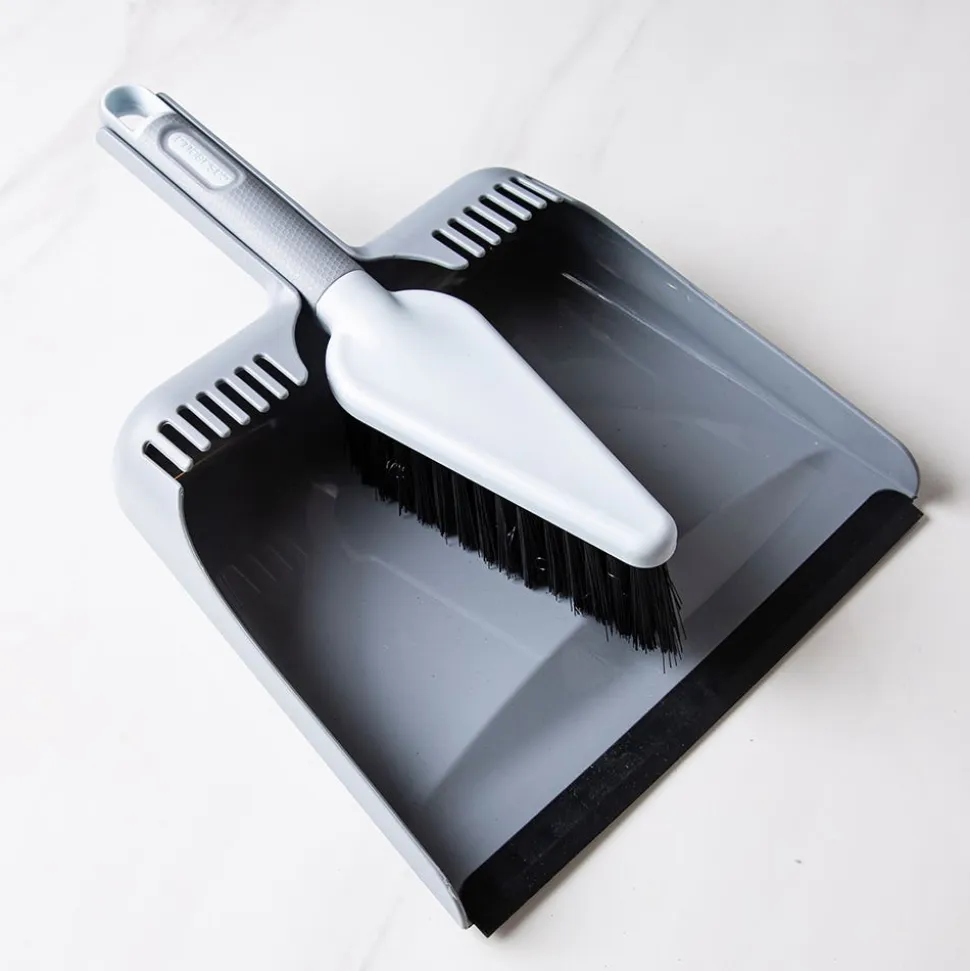 Casabella Eco-Friendly Angled Brush & Dustpan - Set of 2