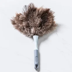 Casabella Eco-Friendly Ostrich Feather Duster (Grey)