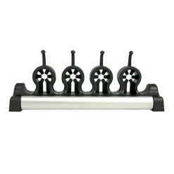 Casabella Grook '4-Hook' Utility Tool Holder (Black)