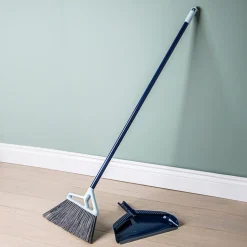 Casabella Power Core Angled Broom & Dustpan Set 54"