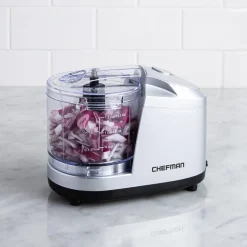 Chefman Easy Chop Mini Food Chopper (Silver)