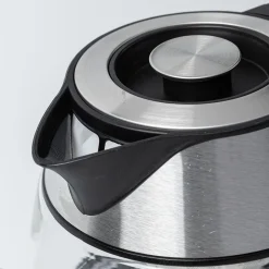 Chefman Fast-Boil Glass Kettle with Infuser (Clear/Stainless Steel)