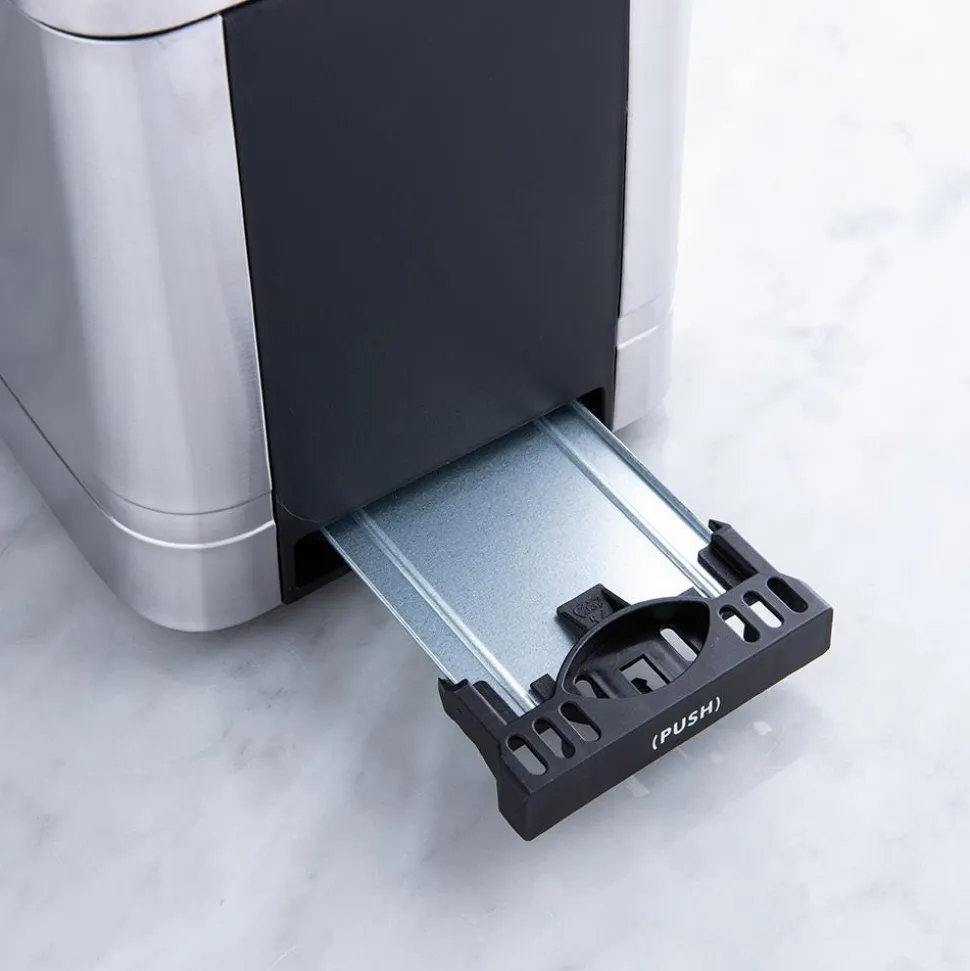 Chefman Pop-Up Wide Slot Toaster (St/St - Black)