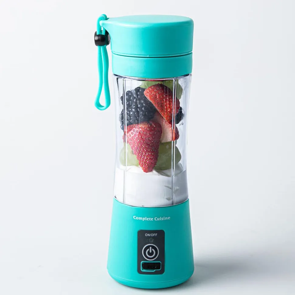 Complete Cuisine Portable Rechargeable Mini Blender (Mint)