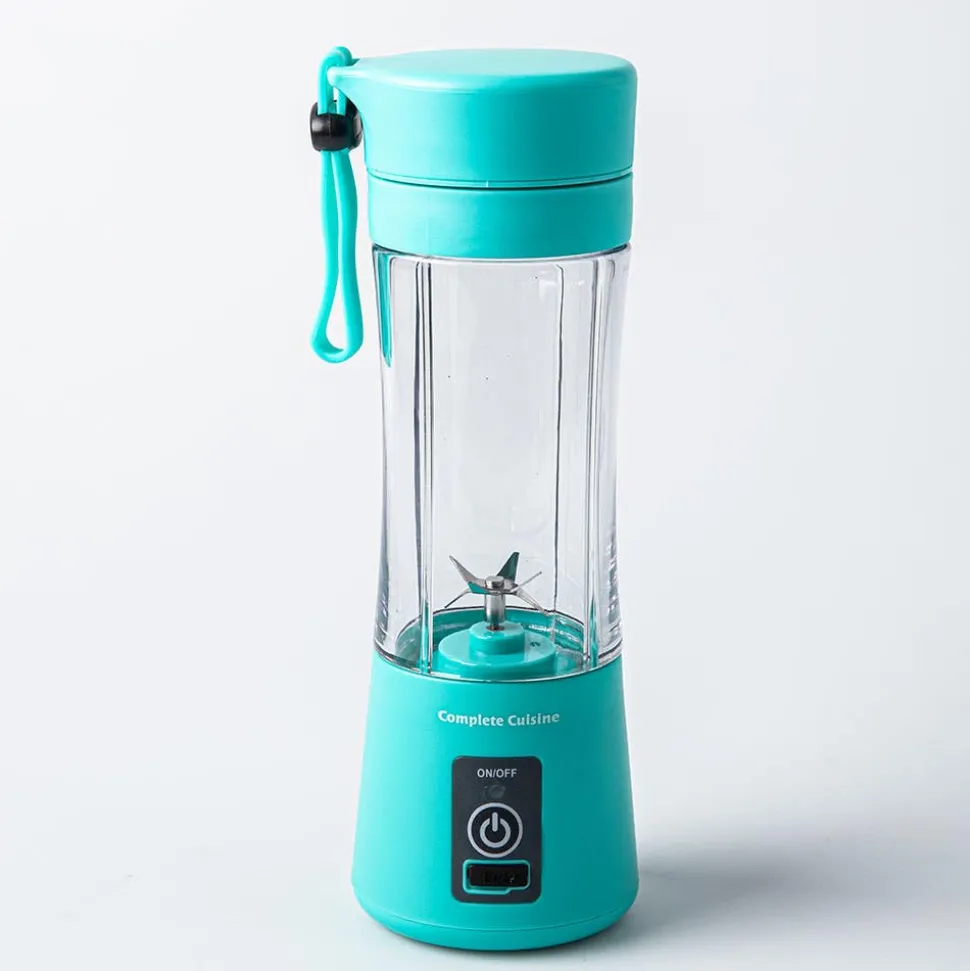 Complete Cuisine Portable Rechargeable Mini Blender (Mint)