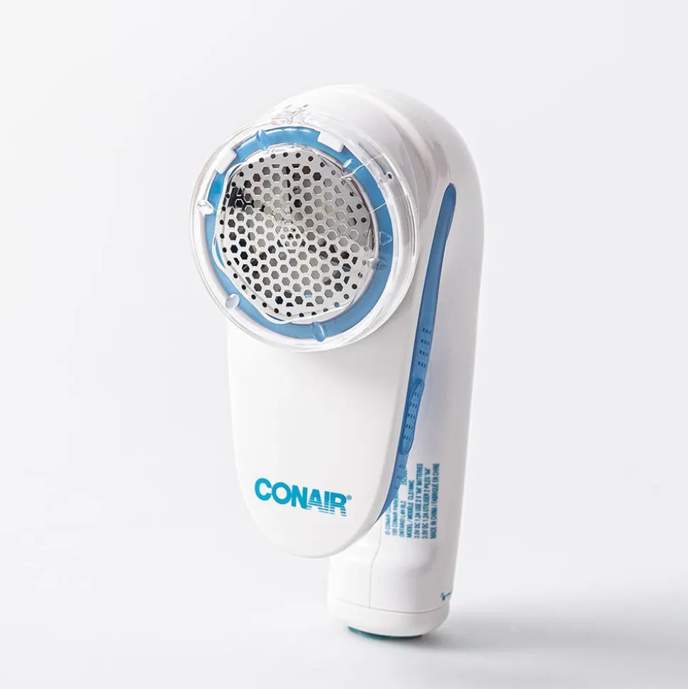 Conair Battery Operated Fabric Shaver-Defuzzer (White)