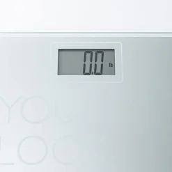 Conair Thinner 'You Look Good' Glass Body Scale (Metallic Silver)