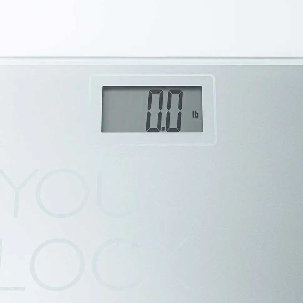 Conair Thinner 'You Look Good' Glass Body Scale (Metallic Silver)