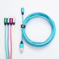 Connect Heavy Duty High-Speed 'iPhone' Charge & Sync Cable (Rainbow)