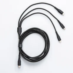 Connect Heavy Duty 'Usb-C To 3-In-1' Charge & Sync Cable (Asstd.)