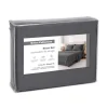 Cotton House Microfiber Twin XL Sheet Set (Grey)