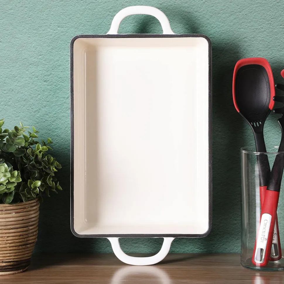 Crock Pot Artisan Lasagna Pan 13" (Matte Linen)