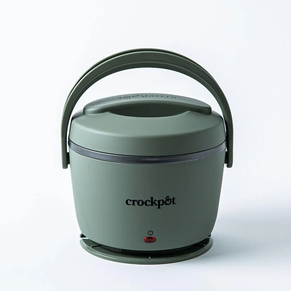 Crock Pot Mini Crock Portable Lunch Carrier-Warmer (Moonshine Green)