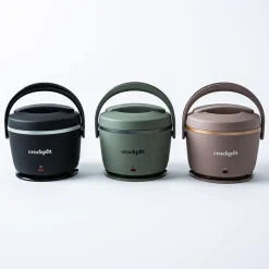Crock Pot Mini Crock Portable Lunch Carrier-Warmer (Moonshine Green)