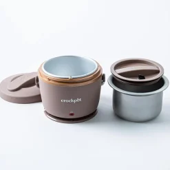 Crock Pot Mini Crock Portable Lunch Carrier-Warmer (Sphinx Pink)