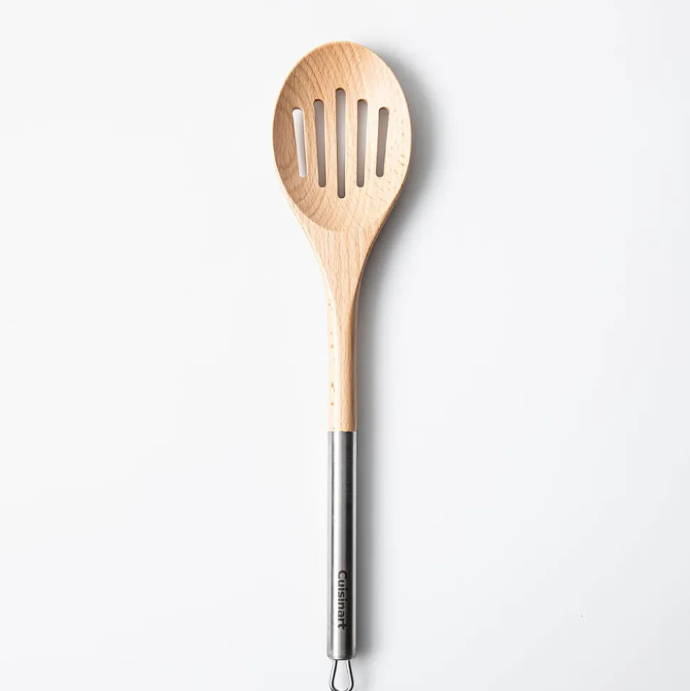 Cuisinart Beechwood Slotted Spoon (Natural - St/St)