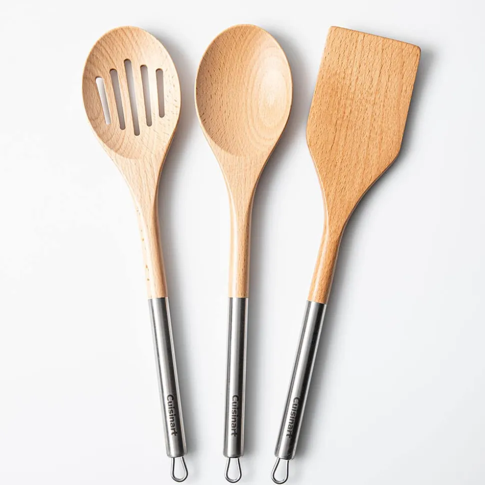 Cuisinart Beechwood Slotted Spoon (Natural - St/St)