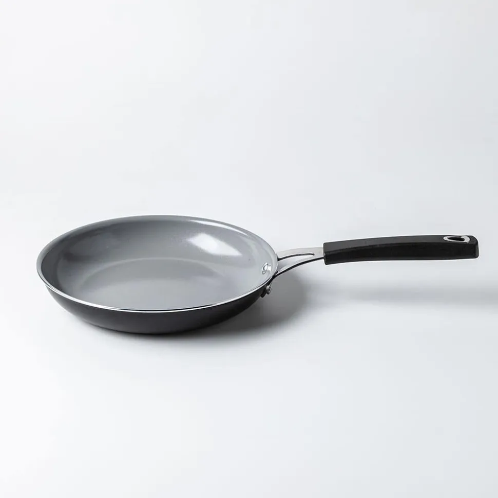 Cuisinart Green Gourmet Complete Ceramic Frypan 25cm (Black/Grey)
