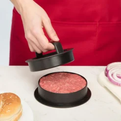 Cuisinart Outdoors 4-In-1 Stuffed Burger Press (Black)