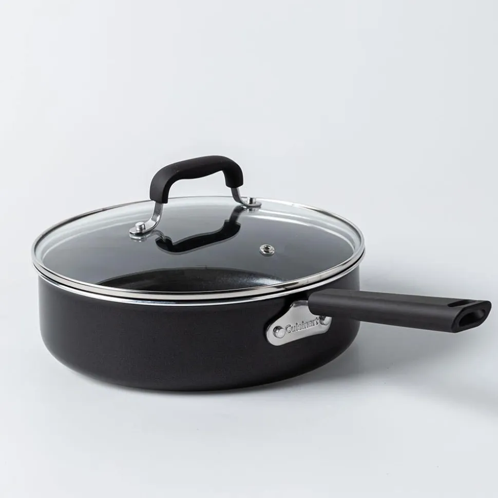 Cuisinart Purelyceramic Ceramic Cookware Combo - Set of 10 (Black)