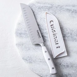 Cuisinart Triple Rivet Santoku Knife (White)