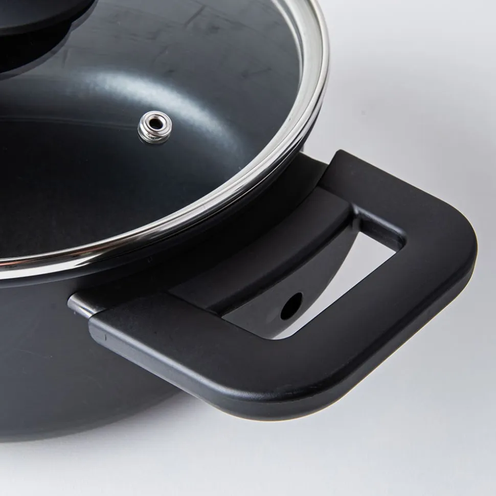 Cuisipro Soft Touch Cookware Combo - Set of 10 (Black)