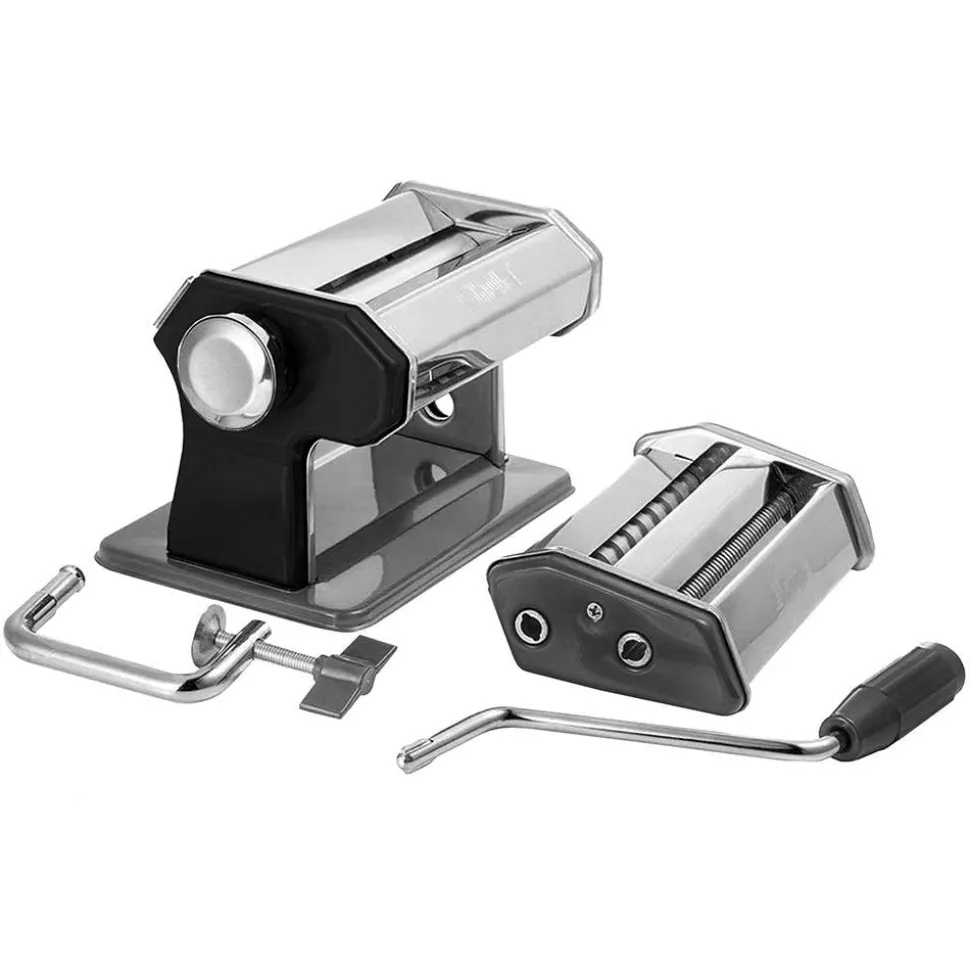 Danesco Italiano Manual Pasta Machine (Black/Chrome)