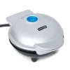 Dash Mini Round Waffle Maker (Silver)
