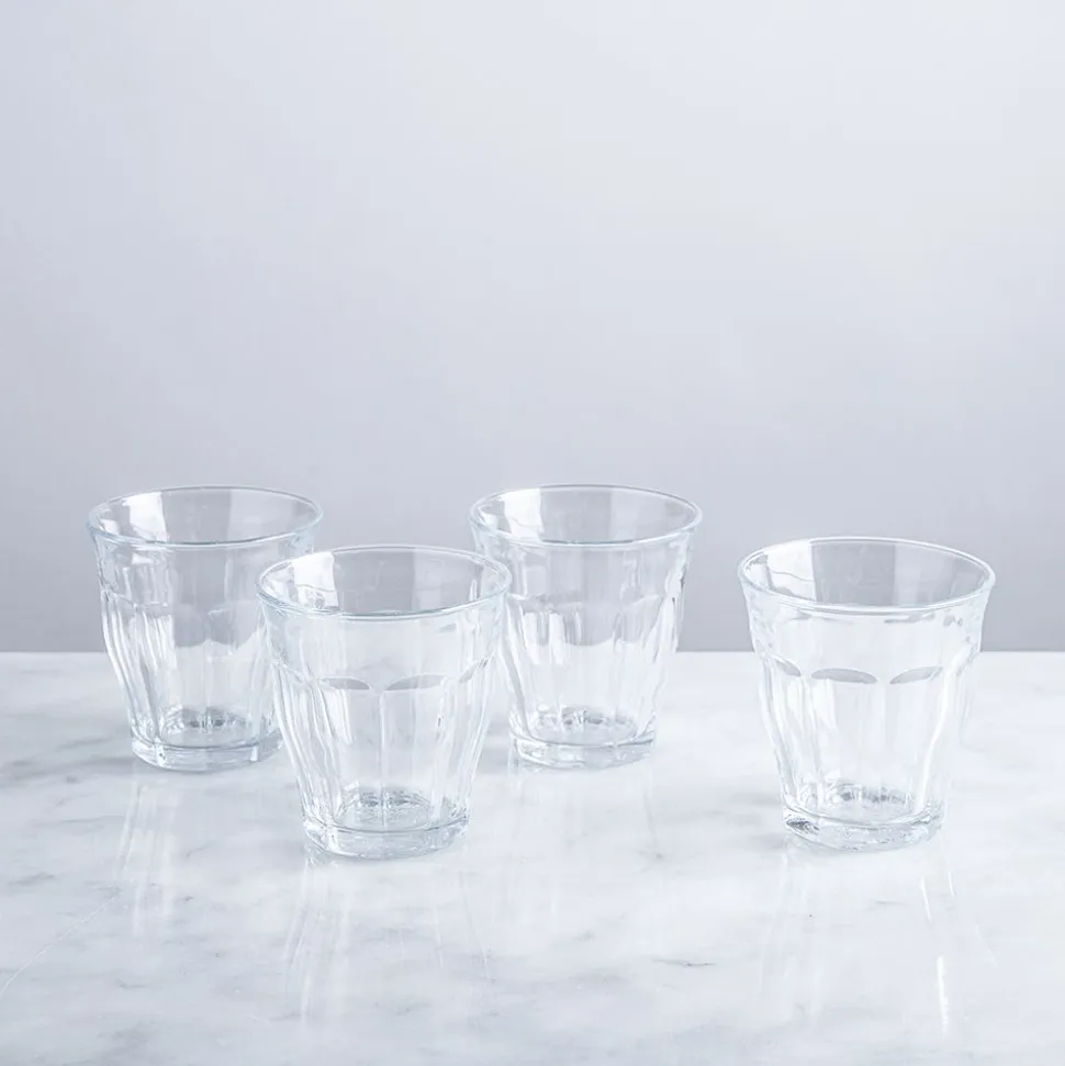 Duralex Picardie Premium Tempered Drinking Glass - Set of 4 (160 ml)
