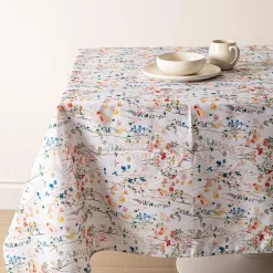 Easycare Printed 'Toscana' Polyester Tablecloth 58"x78"