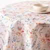 Easycare Printed 'Toscana' Polyester Tablecloth 70"