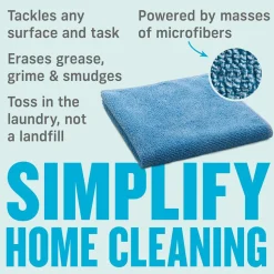 E-Cloth General Purpose Microfiber Cleaning Cloth - Set of 4