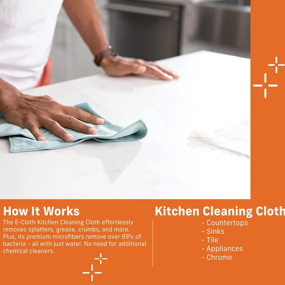 E-Cloth Kitchen Microfiber Cleaning Cloth