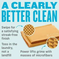 E-Cloth Window Microfiber Cleaning Cloth - Set of 2