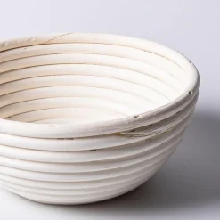 Eddingtons Banneton 750g/1.65lb Round Proving Basket Small (White)