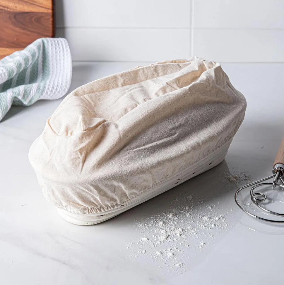 Eddingtons Banneton Proving Basket LinerOval Small - Set of 2