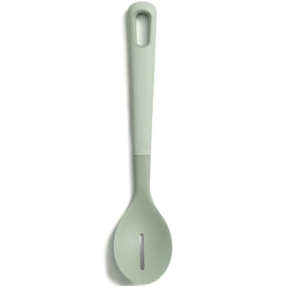 eKu Upcycled Nylon Slotted Spoon 33 CM (Green)
