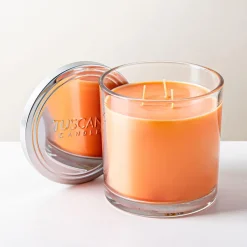 Empire Tuscany 'Island Nectar' 3-Wick Glass Jar Candle