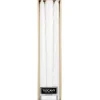 Empire Tuscany Unscented Essentials Taper Candle - Set of 6 (White)