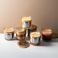 Empire Tuscany 3-Wick 'Apple Pie' Glass Jar Candle 397g