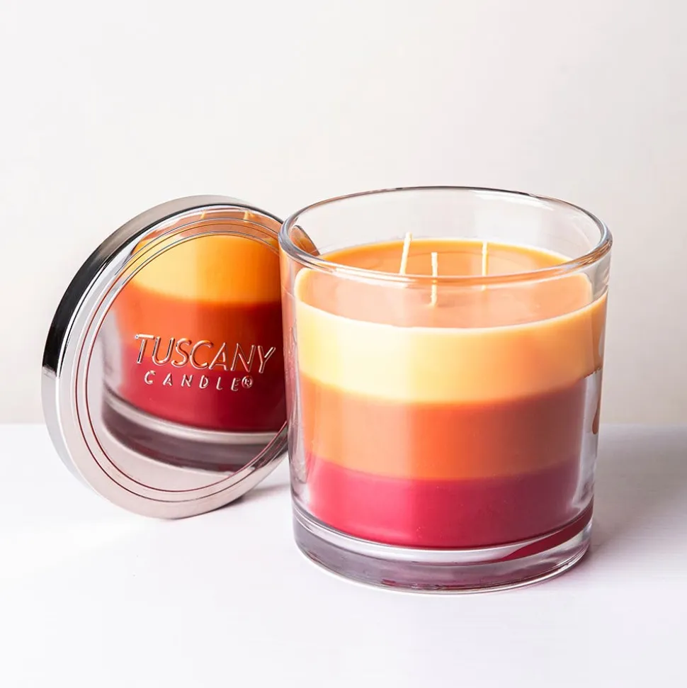Empire Tuscany 3-Wick 'Peppercorn Pumpkin' Glass Jar Candle 14 oz