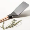 Epicurean Gourmet Series Wood-Nylon Solid Turner Large (Natural/Black)