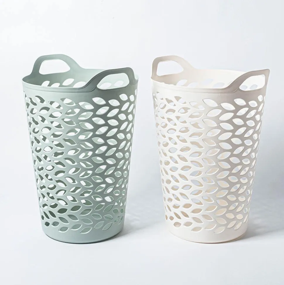 Ezy Storage Fleur '74l' Flexi Laundry Hamper (Sage)