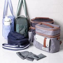 Fit & Fresh Nina Crossbody Bottle Bag (Cornflower)