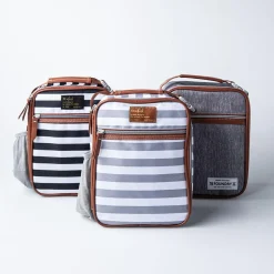 Fit & Fresh Thayer 'Steel' Thermal Lunch Bag (Grey)